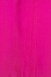 Handwoven Kanchi  pure silk saree  with peacock motifs.