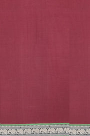 Kanchi pure cotton saree in maroon