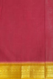 Kanchi pure cotton saree in maroon with small buttis