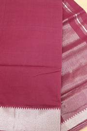 Handloom Mangalgiri pure cotton saree in maroon