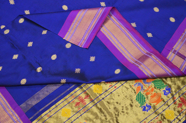 Handloom Paithani pure silk dupatta