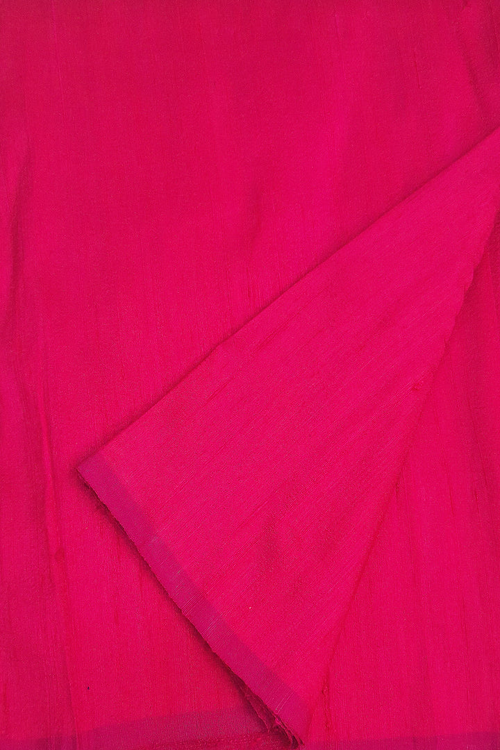 Pure silk fabric (in dupion finish)  in pink