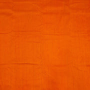 Pure silk fabric (in dupion finish)  in orange