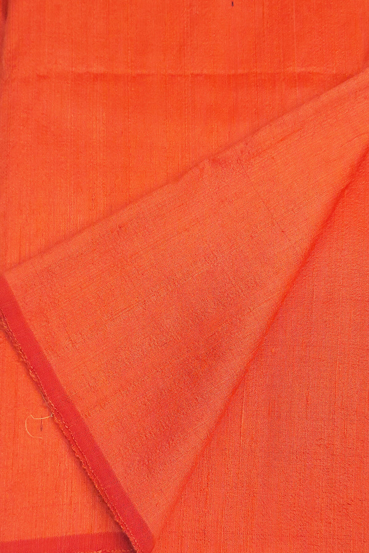 Pure silk fabric (in dupion finish)  in peach