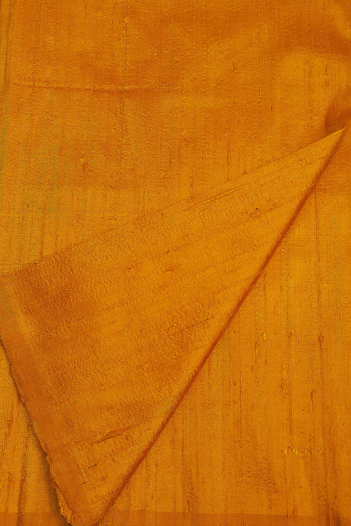 Pure silk fabric (in dupion finish)  in yellow