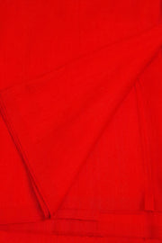 Pure silk fabric (in dupion finish)  in Red