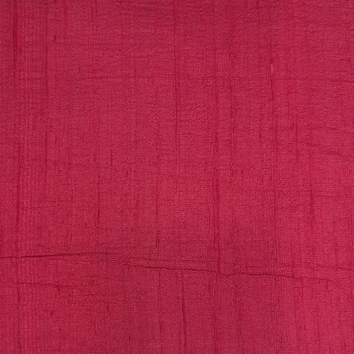 Pure silk fabric (in dupion finish)  in maroon