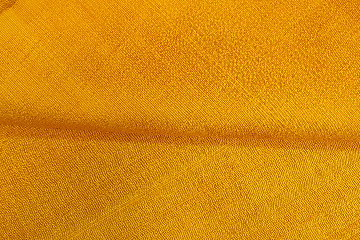 Pure silk fabric (in dupion finish)  in yellow