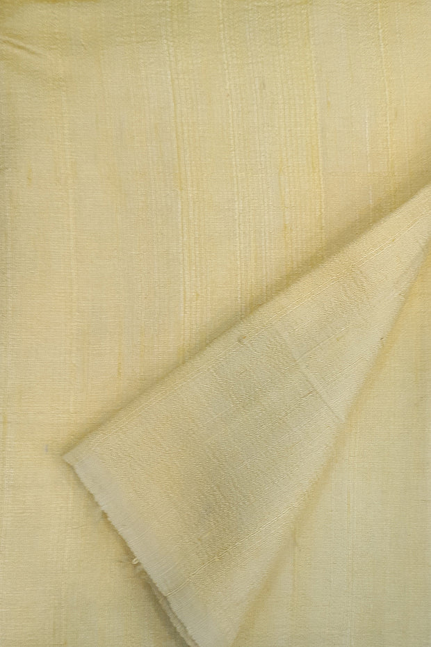 Pure silk fabric (in dupion finish)  in cream