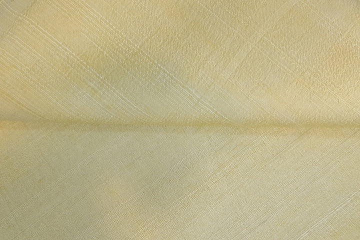 Pure silk fabric (in dupion finish)  in cream