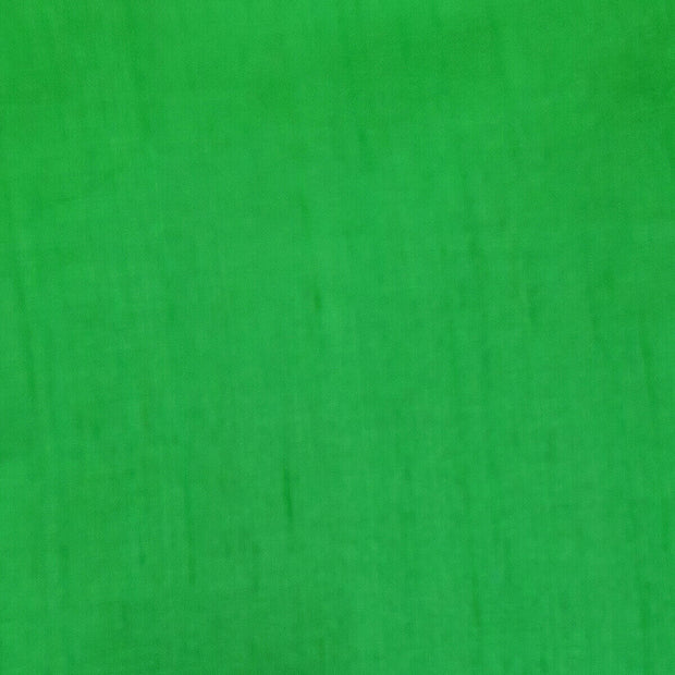 Pure silk fabric (in dupion finish)  in green