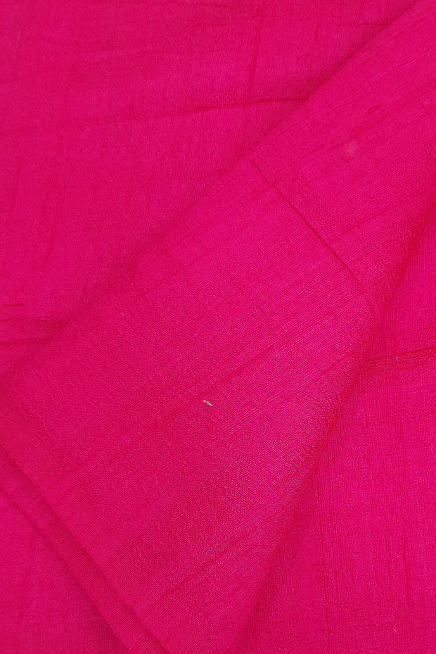 Pure silk fabric (in dupion finish)  in pink