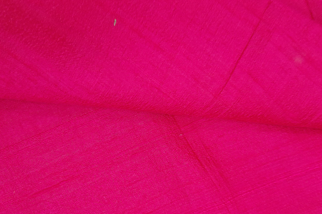Pure silk fabric (in dupion finish)  in pink