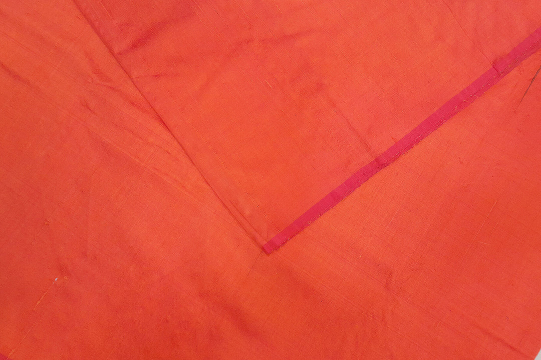 Pure silk fabric ( in dupion finish) in peach