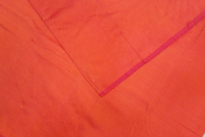 Pure silk fabric ( in dupion finish) in peach