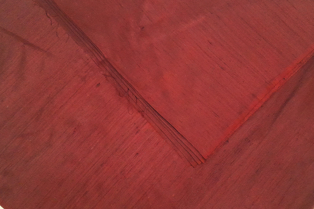 Pure silk fabric ( in dupion finish) in brown