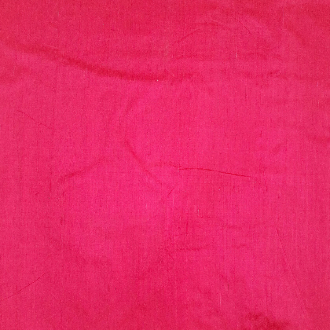 Pure silk fabric ( in dupion finish) in onion pink