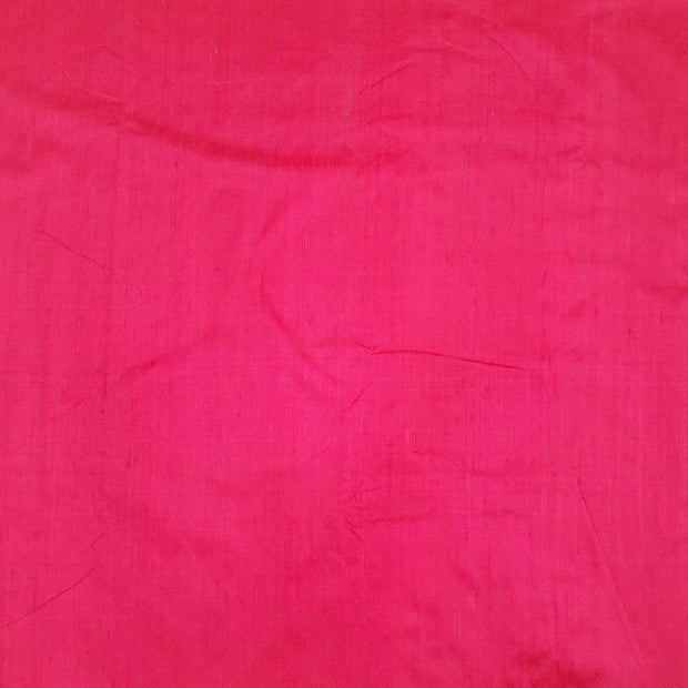 Pure silk fabric ( in dupion finish) in onion pink