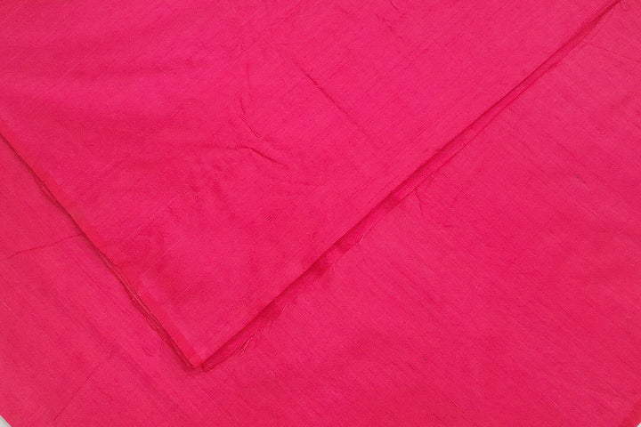 Pure silk fabric ( in dupion finish) in onion pink