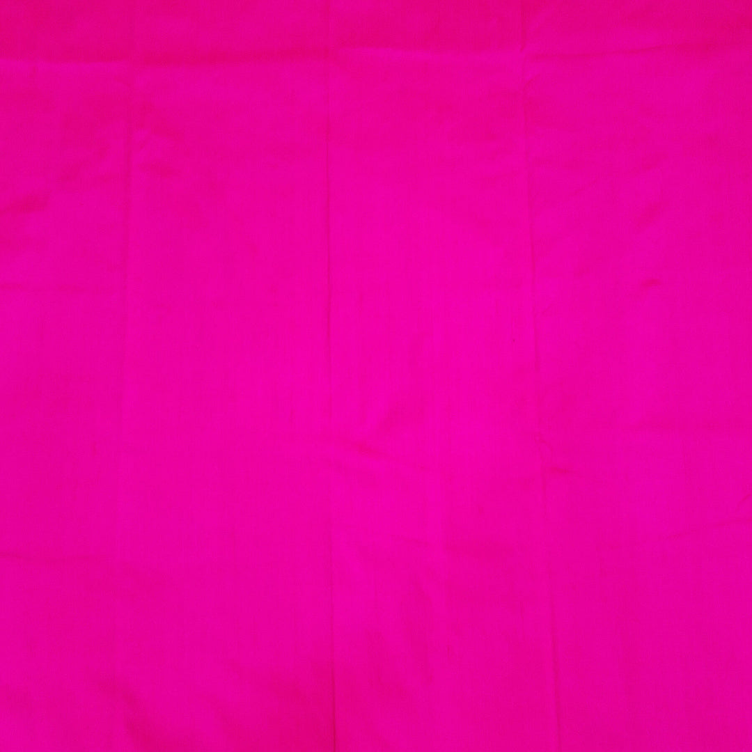 Pure silk fabric ( in dupion finish) in hot pink
