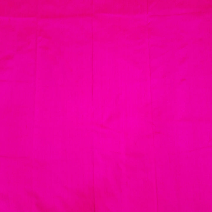 Pure silk fabric ( in dupion finish) in hot pink