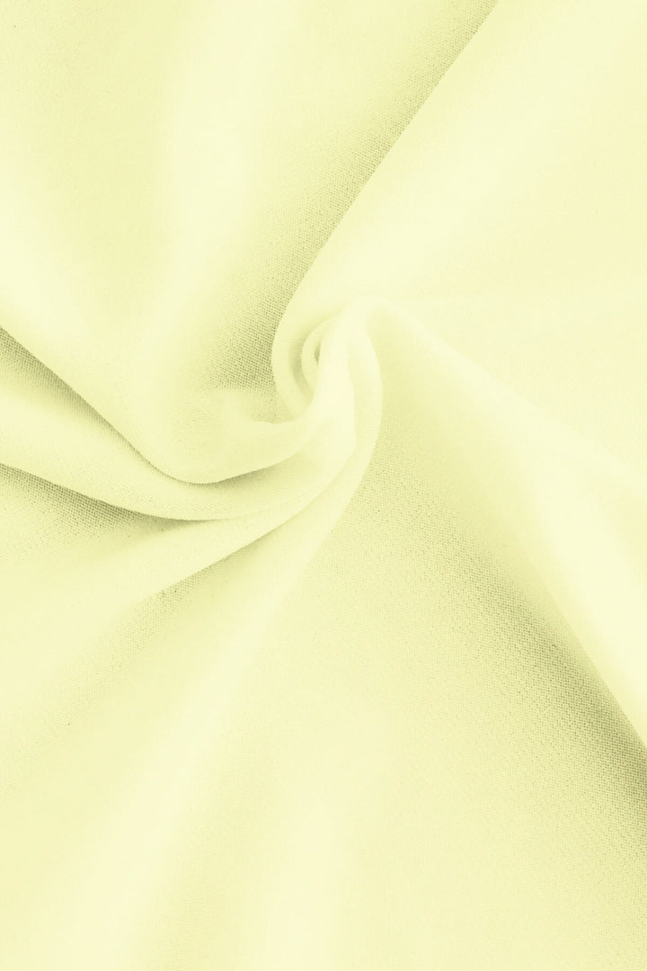 Pure silk shirt in cream - Half sleeve