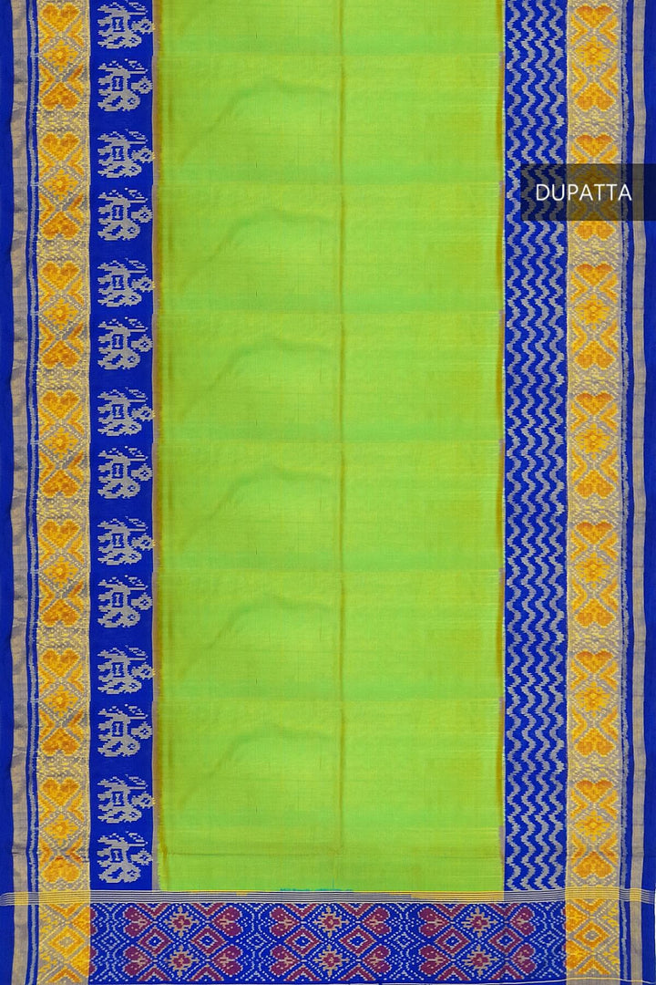 Handwoven Patola pure silk dupatta