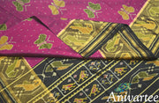 Handwoven Patola  Ikat pure silk saree