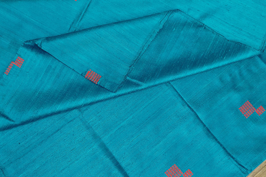 Handloom desi tussar pure silk dupatta