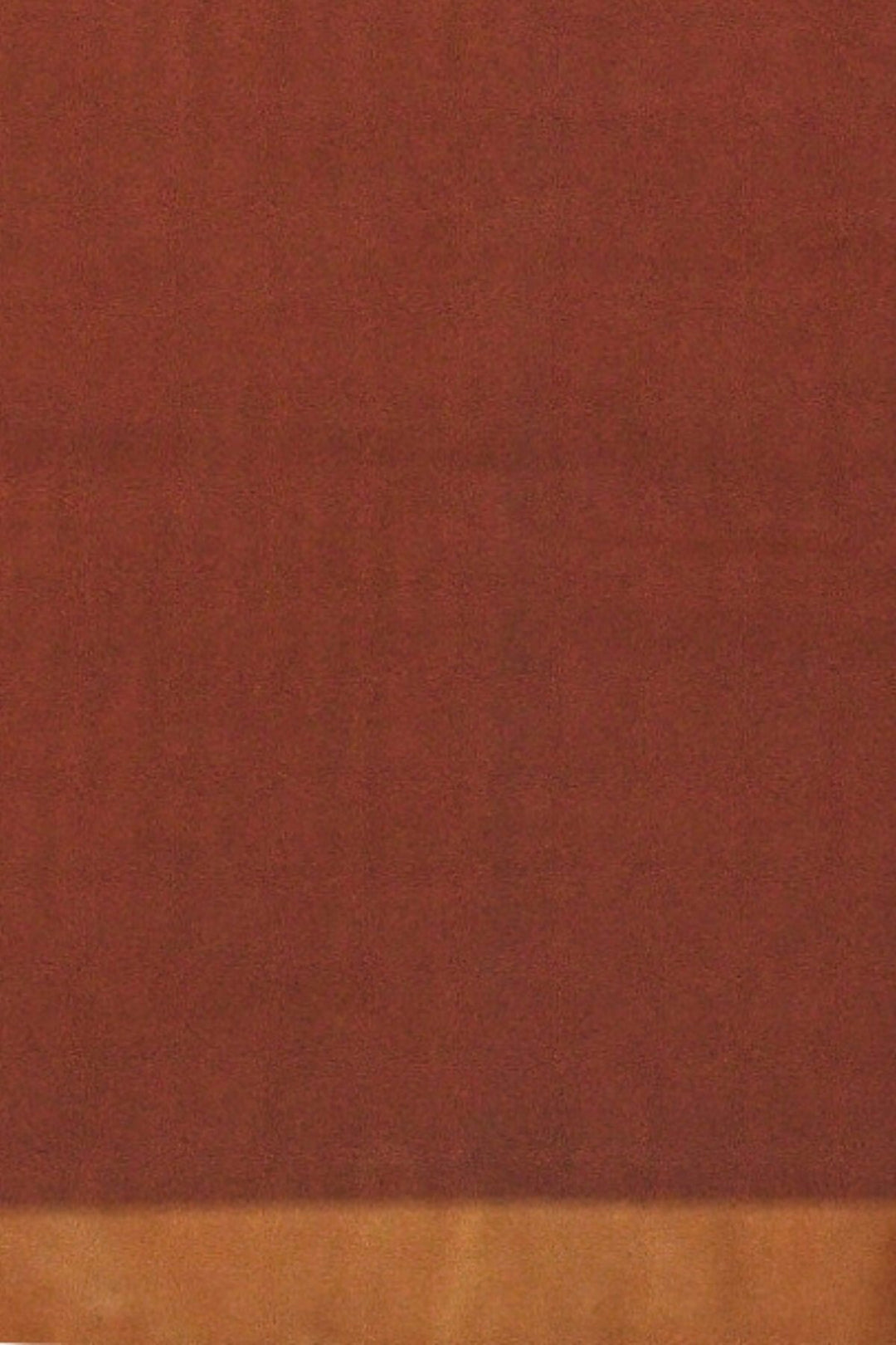 Handloom desi tussar silk saree in brown in self stripes - Anivartee