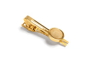 Golden Knot - Singular , Sophisticated  & Stylish pure silk tie with tie pin  and cuff links