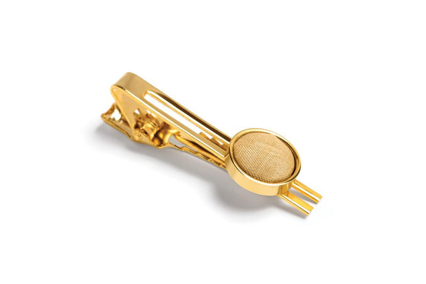 Golden Knot - Singular , Sophisticated  & Stylish pure silk tie with tie pin  and cuff links